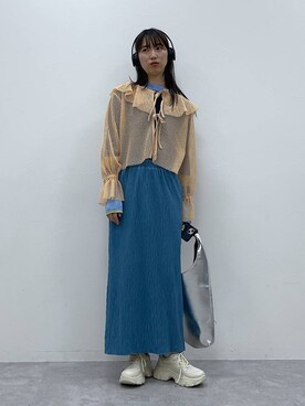 よここさん（レディース・168cm）の春コーディネート