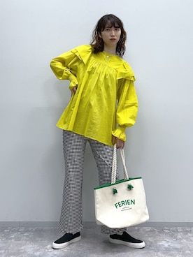 よここさん（レディース・168cm）の春コーディネート