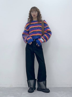 よここさん（レディース・168cm）の冬コーディネート