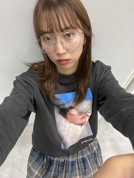 「アイテム（スウェット）」を使った、よここさん（レディース・168cm・20代）の秋コーディネート