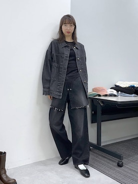 「アイテム（その他シューズ）」を使った、よここさん（レディース・168cm・20代）の秋コーディネート