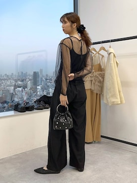 よここさん（レディース・168cm）の冬コーディネート