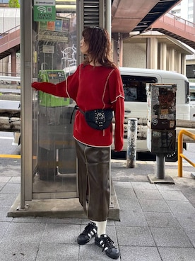 「リラックス」｜よここさん（レディース・168cm）の秋コーディネート