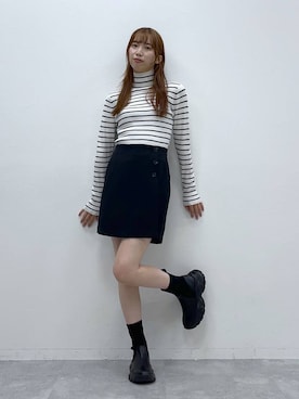 よここさん（レディース・168cm）の冬コーディネート