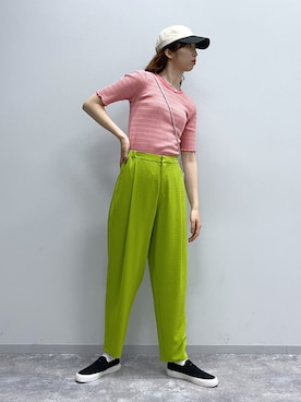 よここさん（レディース・168cm）の春コーディネート