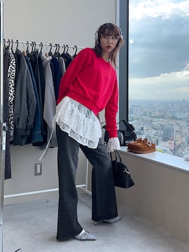 よここさん（レディース・168cm）の秋コーディネート