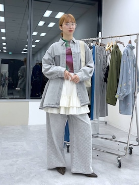 「アイテム（その他シューズ）」を使った、よここさん（レディース・168cm・20代）の冬コーディネート