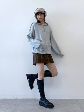 よここさん（レディース・168cm）の冬コーディネート