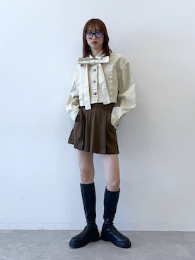 よここさん（レディース・168cm）の冬コーディネート