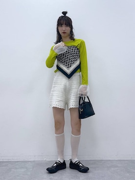 「アイテム（レッグウェア）」を使った、よここさん（レディース・168cm・30代）の秋コーディネート