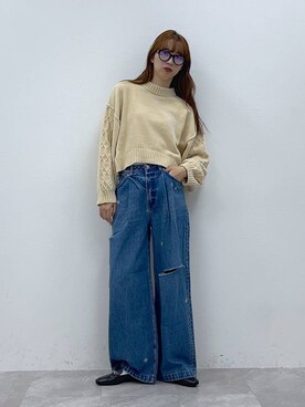 よここさん（レディース・168cm）の秋コーディネート