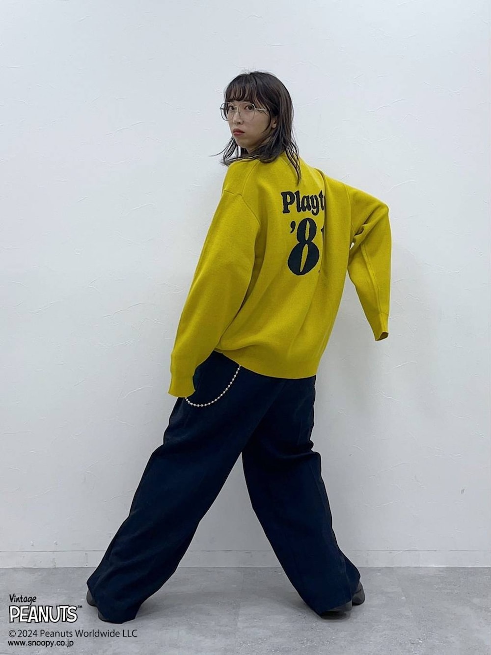 JEANASIS（ジーナシス）の「ボールチェーンサスツキワイドパンツ