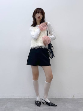 「アイテム（レッグウェア）」を使った、よここさん（レディース・168cm・30代）の秋コーディネート