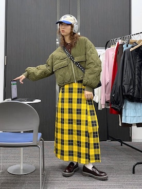 よここさん（レディース・168cm）の冬コーディネート