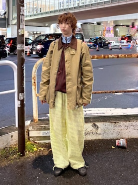 「アイテム（インテリア）」を使った、よここさん（レディース・168cm）の春コーディネート