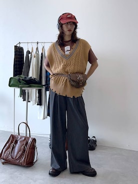 よここさん（レディース・168cm）の秋コーディネート