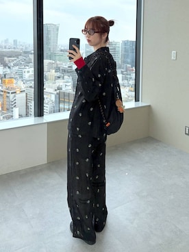 よここさん（レディース・168cm）の冬コーディネート