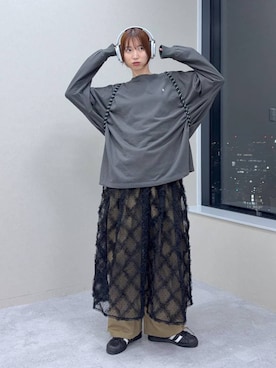 よここさん（レディース・168cm）の春コーディネート