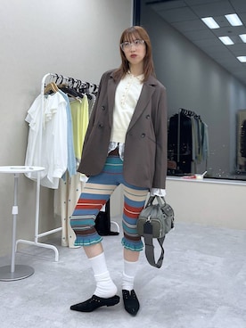 よここさん（レディース・168cm）の冬コーディネート