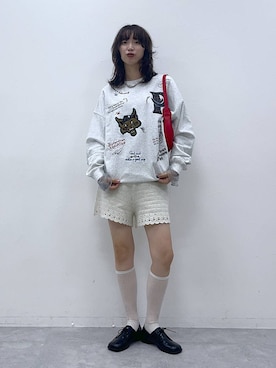 「アイテム（レッグウェア）」を使った、よここさん（レディース・168cm・30代）の秋コーディネート