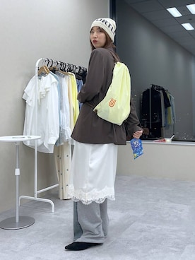 よここさん（レディース・168cm）の春コーディネート