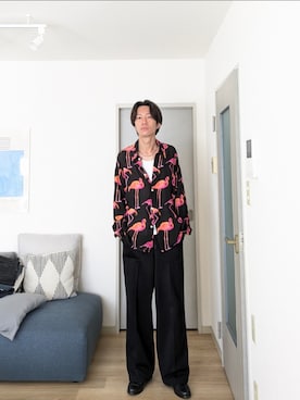 「soe（ソーイ）のアイテム」を使った、 yujiさん（メンズ・176cm）の秋コーディネート