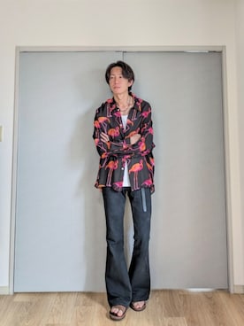 「soe（ソーイ）のアイテム」を使った、 yujiさん（メンズ・176cm）の春コーディネート