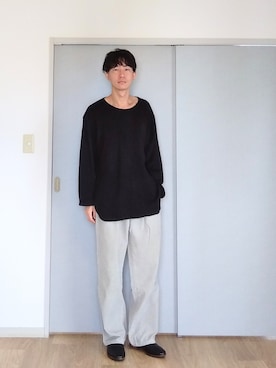 「Eddie Bauer（エディーバウアー）のアイテム（パンツ）」を使った、 yujiさん（メンズ・176cm）の秋コーディネート