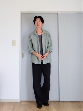 「ARROW（アロー）のアイテム」を使った、 yujiさん（メンズ・176cm）の秋コーディネート