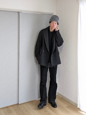 yujiさん(メンズ・176cm)の冬コーディネート