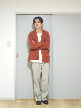 「Eddie Bauer（エディーバウアー）のアイテム（パンツ）」を使った、 yujiさん（メンズ・176cm）の春コーディネート