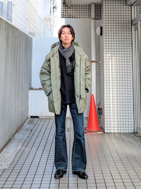 「SUGARHILL（シュガーヒル）のアイテム」を使った、 yujiさん（メンズ・176cm）の冬コーディネート