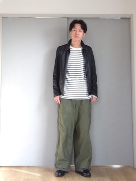 「BEAMS LIGHTS（ビームスライツ）のアイテム（ジャケット/アウター）」を使った、 yujiさん（メンズ・176cm）の春コーディネート