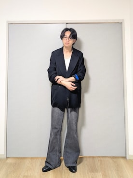 「ZARA（ザラ）のアイテム（パンツ）」を使った、 yujiさん（メンズ・176cm）の春コーディネート