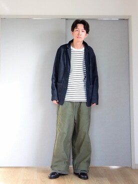 「URBAN RESEARCH（アーバンリサーチ）のアイテム（デニムジャケット）」を使った、 yujiさん（メンズ・176cm）の春コーディネート