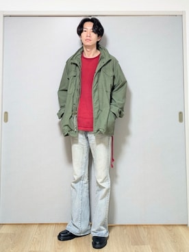 「アイテム（その他アウター）」を使った、 yujiさん（メンズ・176cm）の秋コーディネート