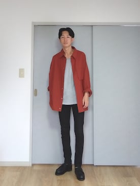 「April77(エイプリルセブンティセブン)のアイテム」を使った、 yujiさん(メンズ・176cm)の秋コーディネート