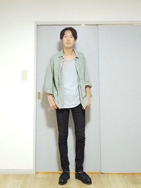 「ARROW（アロー）のアイテム」を使った、 yujiさん（メンズ・176cm）の夏コーディネート