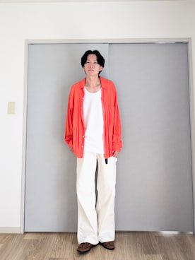 「アイテム（パンツ）」を使った、 yujiさん（メンズ・176cm）の夏コーディネート