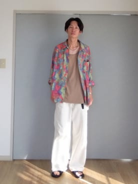 「Varde77（バルデセブンティセブン）のアイテム」を使った、 yujiさん（メンズ・176cm）の夏コーディネート