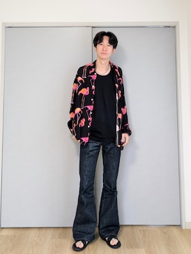 「soe（ソーイ）のアイテム」を使った、 yujiさん（メンズ・176cm）の春コーディネート