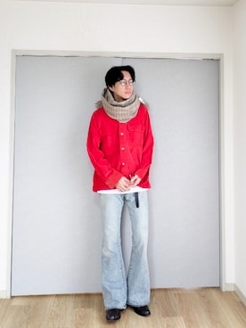 「ARROW（アロー）のアイテム」を使った、 yujiさん（メンズ・176cm）の春コーディネート