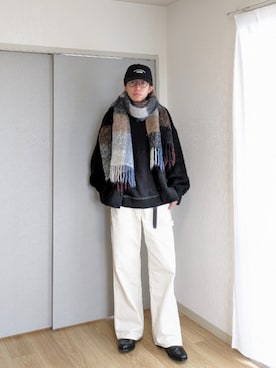 「JUNYA WATANABE（ジュンヤワタナベ）のアイテム」を使った、 yujiさん（メンズ・176cm）の冬コーディネート