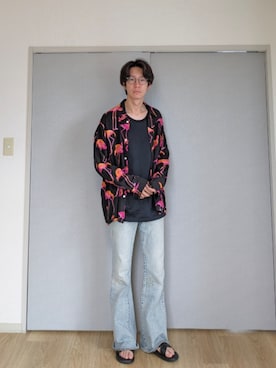 「soe（ソーイ）のアイテム」を使った、 yujiさん（メンズ・176cm）の夏コーディネート