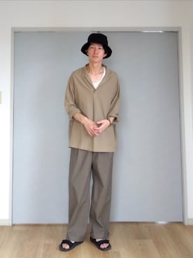 「marka（マーカ）のアイテム（トップス）」を使った、 yujiさん（メンズ・176cm）の夏コーディネート