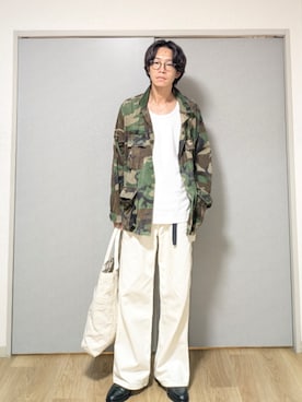 「カモフラ」｜ yujiさん（メンズ・176cm）の秋コーディネート