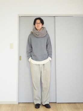 「Eddie Bauer（エディーバウアー）のアイテム（パンツ）」を使った、 yujiさん（メンズ・176cm）の春コーディネート