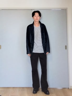 「URBAN RESEARCH（アーバンリサーチ）のアイテム（デニムジャケット）」を使った、 yujiさん（メンズ・176cm）の秋コーディネート