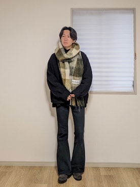 「SUGARHILL（シュガーヒル）のアイテム」を使った、 yujiさん（メンズ・176cm）の冬コーディネート