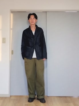 「URBAN RESEARCH（アーバンリサーチ）のアイテム（デニムジャケット）」を使った、 yujiさん（メンズ・176cm）の秋コーディネート